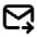 Mail Forward Icon from Tabler Line Set