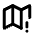 Map Exclamation Icon from Tabler Line Set