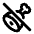 Meat Off Icon from Tabler Line Set