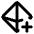 Octahedron Plus Icon from Tabler Line Set