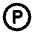 Parking Circle Icon from Tabler Line Set