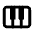 Piano Icon from Tabler Line Set