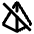 Pyramid Off Icon from Tabler Line Set