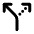 Route Alt Left Icon from Tabler Line Set