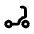 Scooter Icon from Tabler Line Set