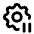 Settings Pause Icon from Tabler Line Set