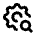 Settings Search Icon from Tabler Line Set