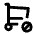 Shopping Cart Cancel Icon from Tabler Line Set