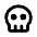 Skull Icon from Tabler Line Set