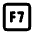 Square F7 Icon from Tabler Line Set