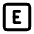 Square Letter E Icon from Tabler Line Set