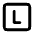 Square Letter L Icon from Tabler Line Set | Free Download as SVG Vector and Transparent PNG | Streamline icons