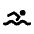 Swimming Icon from Tabler Line Set