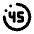 Time Duration 45 Icon from Tabler Line Set