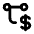 Transaction Dollar Icon from Tabler Line Set