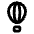 Download free Air Balloon PNG, SVG vector icon from Tabler Line set.