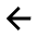 Arrow Left Line Icon from Remix Line Set