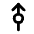Arrow Rotary Straight Icon from Tabler Line Set