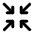 Arrows Minimize Icon from Tabler Line Set