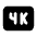 Download free Badge 4k PNG, SVG vector icon from Tabler Filled set.