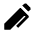 Ball Pen Fill Icon from Remix Fill Set