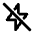 Bolt Off Icon from Tabler Line Set