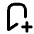 Bookmark Plus Icon from Tabler Line Set