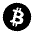 Btc Fill Icon from Remix Fill Set