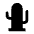 Cactus Fill Icon from Remix Fill Set