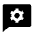 Chat Settings Fill Icon from Remix Fill Set