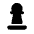 Chess Icon from Tabler Filled Set | Free Download as SVG Vector and Transparent PNG | Streamline icons