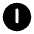 Clock Hour 6 Icon from Tabler Filled Set