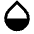 Contrast Drop 2 Fill Icon from Remix Fill Set