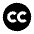 Creative Commons Fill Icon from Remix Fill Set