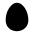 Download free Egg PNG, SVG vector icon from Tabler Filled set.