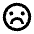 Emotion Unhappy Line Icon from Remix Line Set