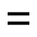 Equal Line Icon from Remix Line Set