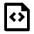 File Code Line Icon from Remix Line Set