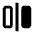 Flip Horizontal Fill Icon from Remix Fill Set