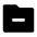 Folder Reduce Fill Icon from Remix Fill Set