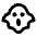 Ghost 2 Line Icon from Remix Line Set | Free Download as SVG Vector and Transparent PNG | Streamline icons