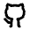 Github Line Icon from Remix Line Set