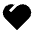 Heart 2 Fill Icon from Remix Fill Set | Free Download as SVG Vector and Transparent PNG | Streamline icons