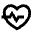 Heart Pulse Line Icon from Remix Line Set