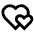 Hearts Line Icon from Remix Line Set | Free Download as SVG Vector and Transparent PNG | Streamline icons