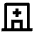 Hospital Line Icon from Remix Line Set