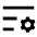 List Settings Line Icon from Remix Line Set