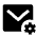 Mail Settings Fill Icon from Remix Fill Set