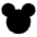 Download free Mickey PNG, SVG vector icon from Tabler Filled set.