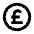 Money Pound Circle Line Icon from Remix Line Set